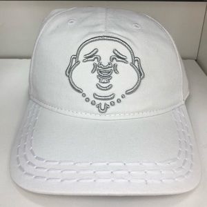 True Religion 3D Metallic Buddha Cap